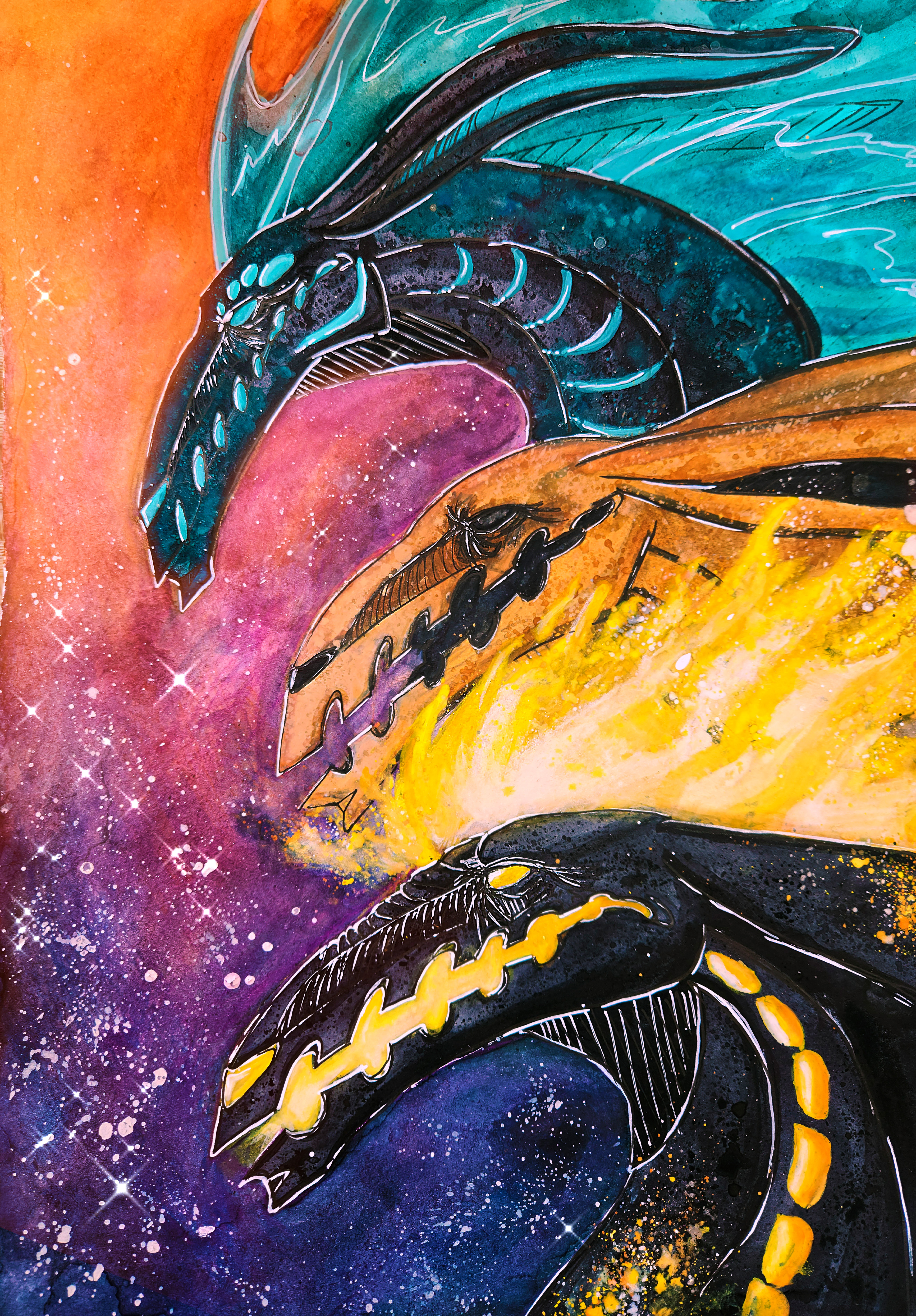 Полуночный 2, полуночный Сенди и полуночный Голд официальная иллюстрация от Ксении