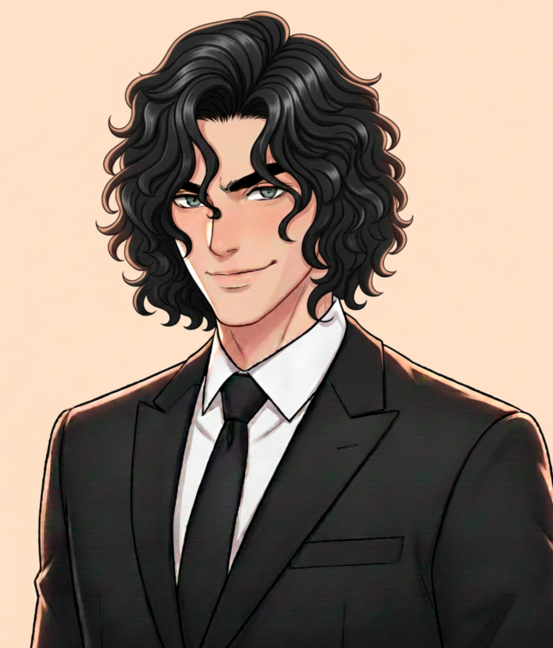 Аниме Майкл Радоу. Арт фэндом Клыки тьмы.