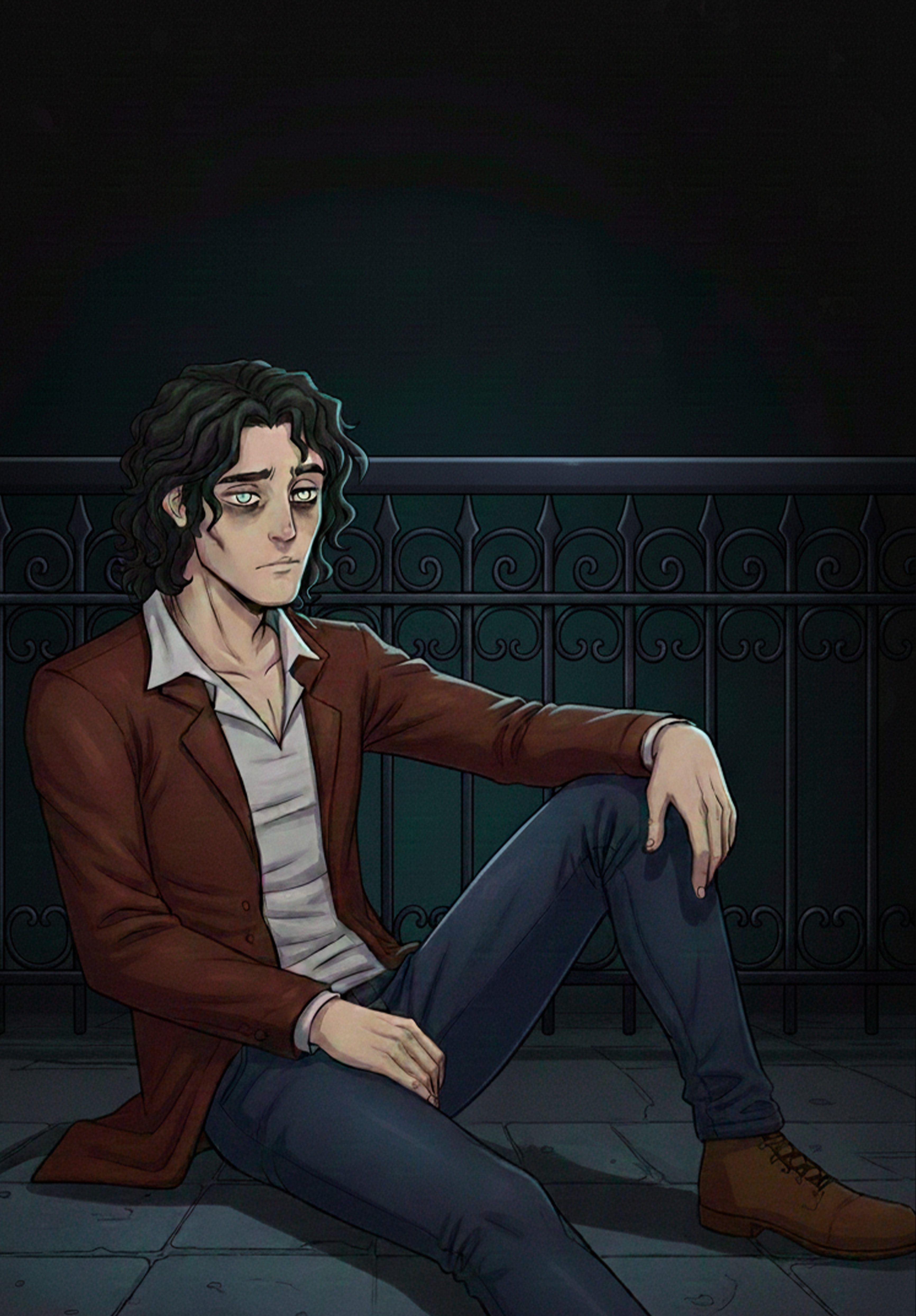 Майкл Радоу. Арт к книге "Тайна маски". Роботостроительный завод Искра.