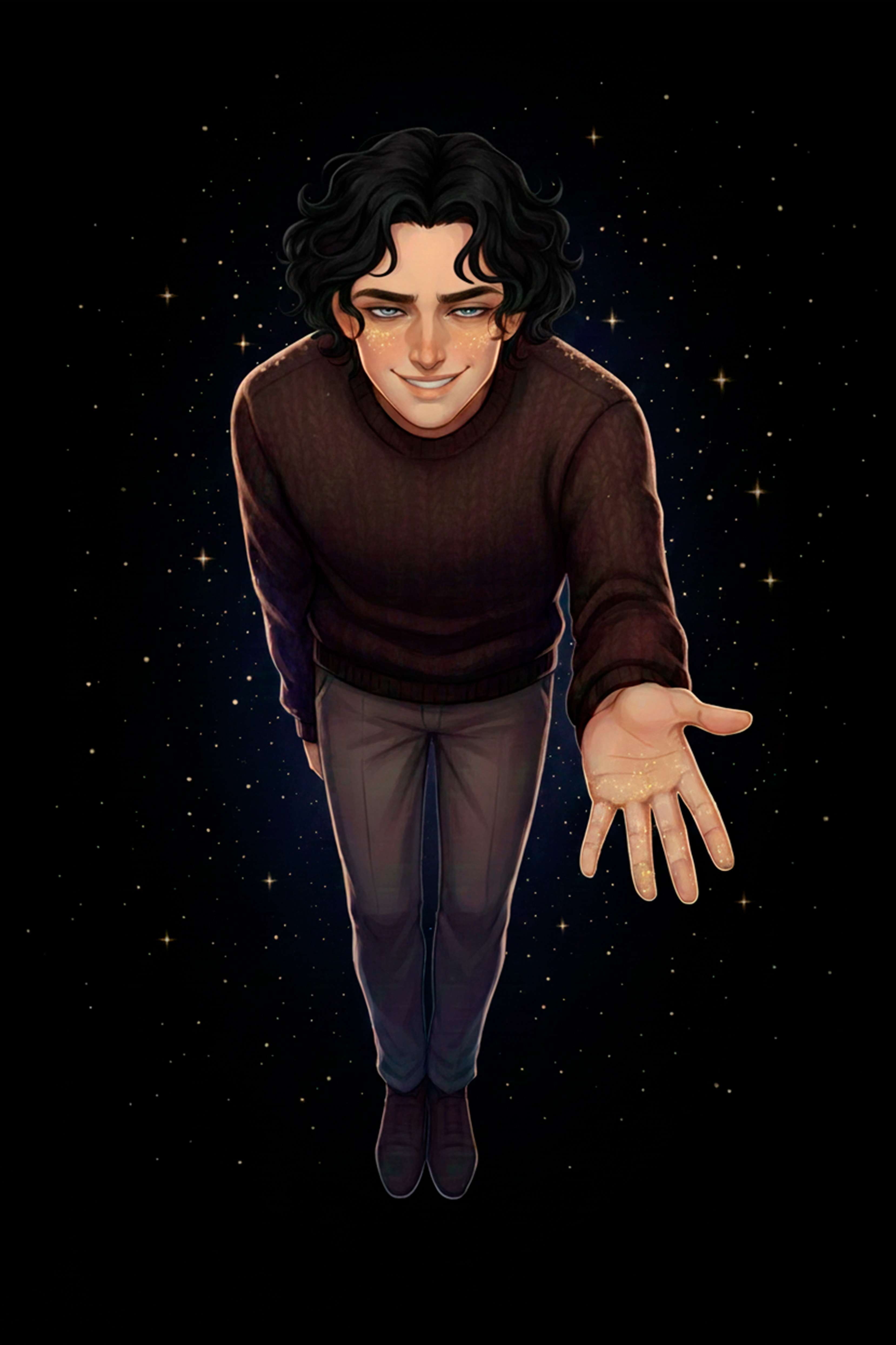 Доверься Майкл Радоу. Арт фэндом Клыки тьмы.