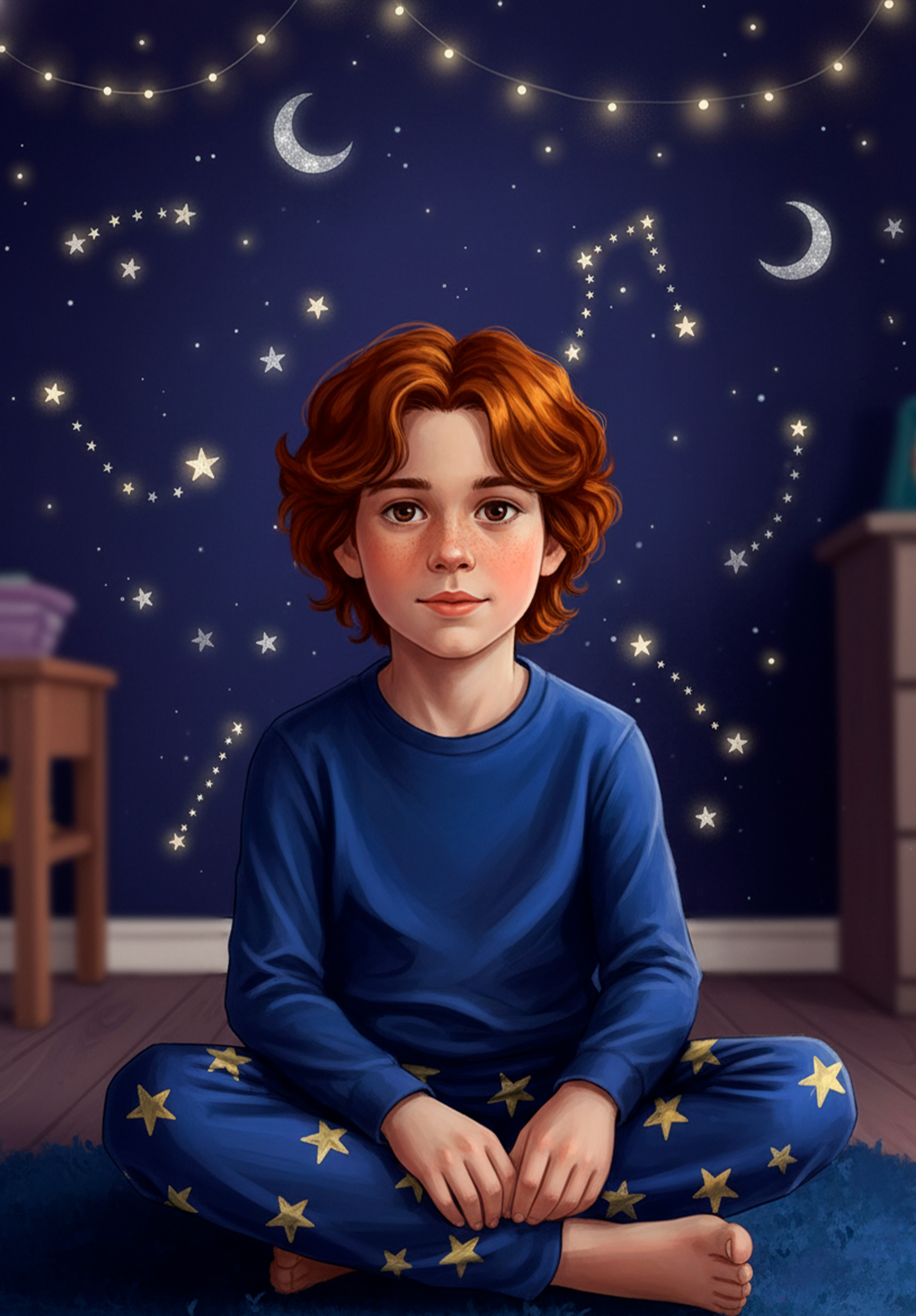 Маленький Сэм Дайлли. Арт к книге "Теневой кролик".