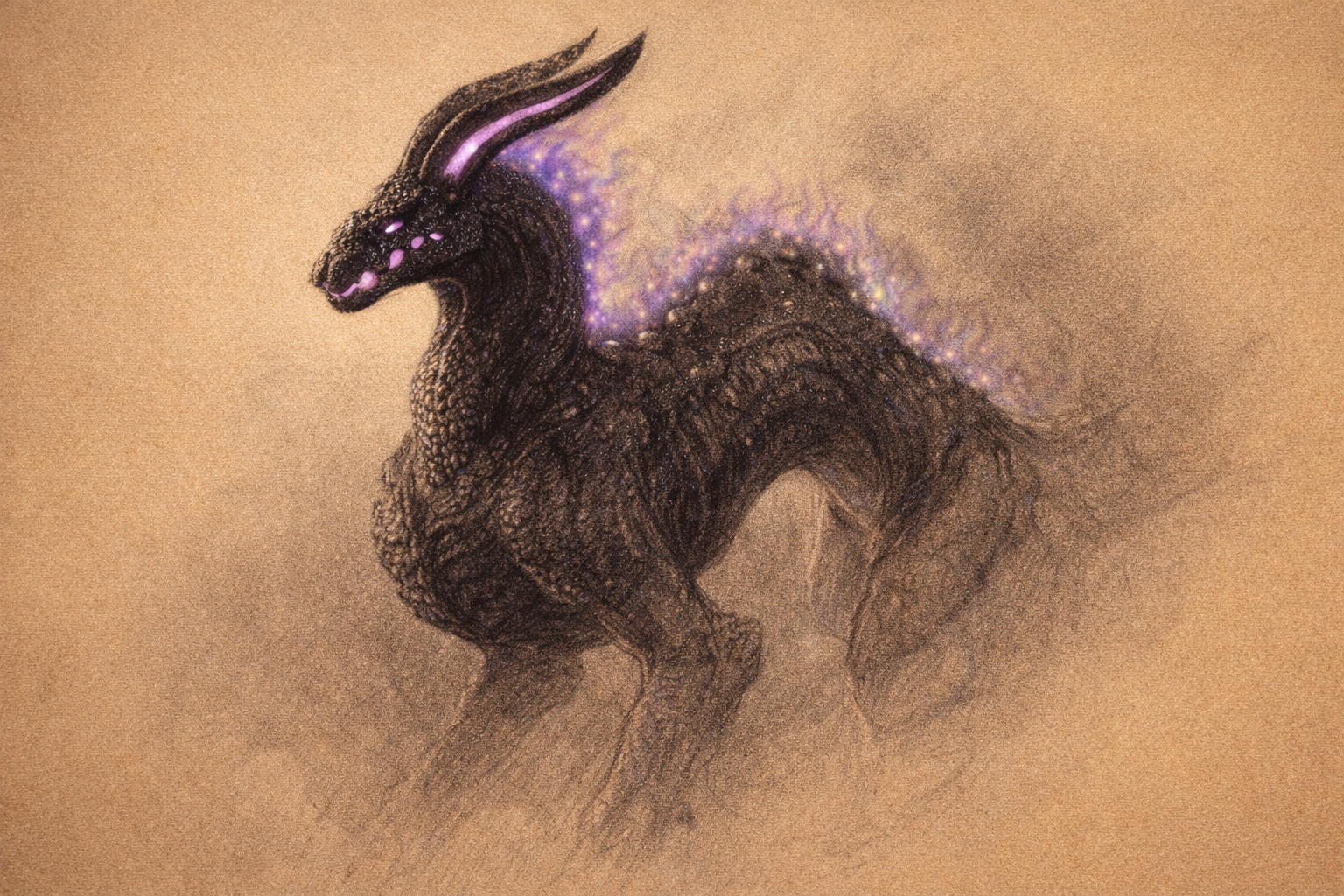 Клыки тьмы. Спейс. Полуночный Спейс. Реалистичный полуночный. Рисунок карандашом. Дракон реалистичный